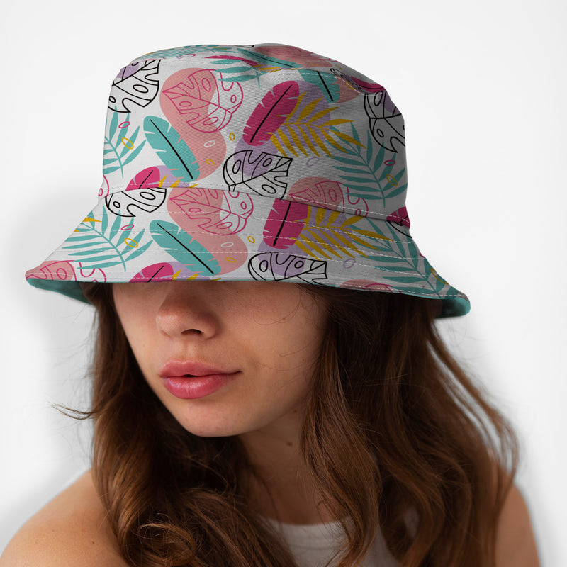 Summer Tropical Custom Bucket Hat