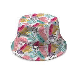 Summer Tropical Custom Bucket Hat