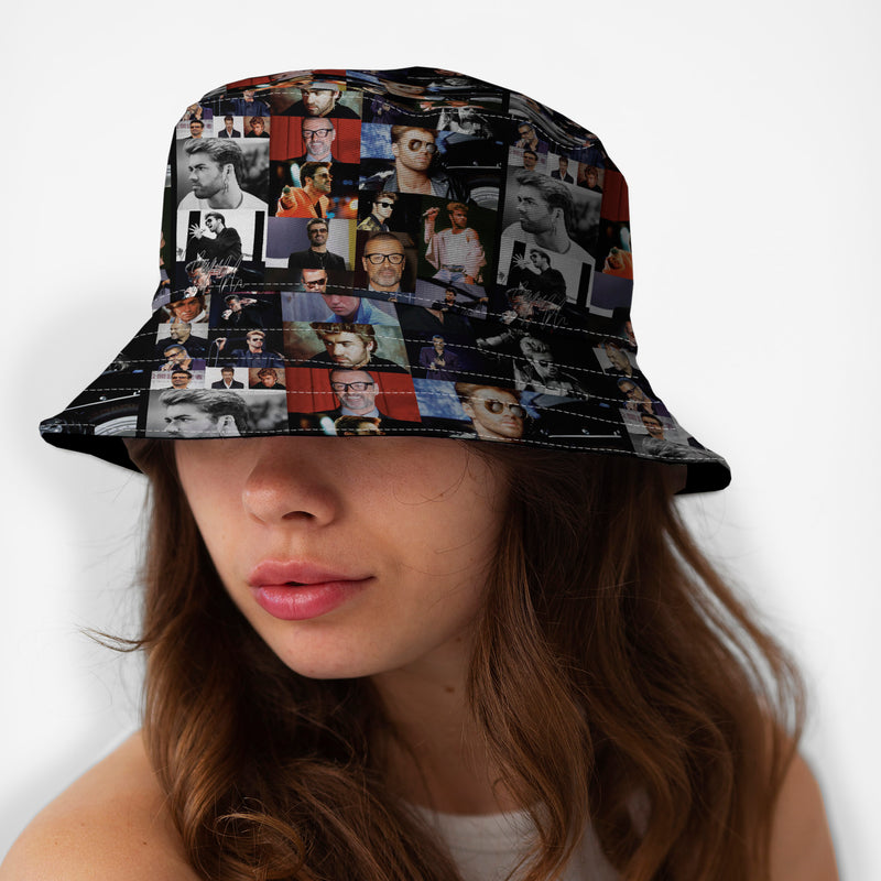 George Michael Montage Custom Bucket Hat