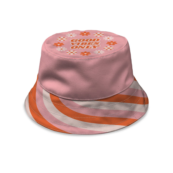 Good Vibes Only Custom Bucket Hat
