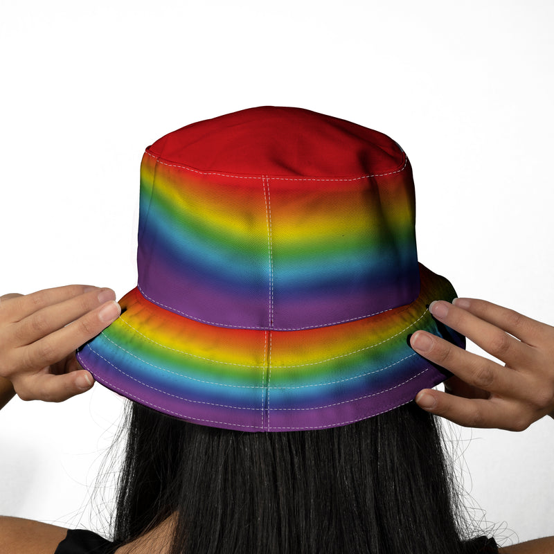 Rainbow Custom Bucket Hat