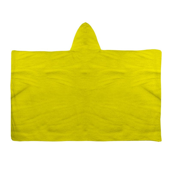 Hooded Towel - Plain Yellow