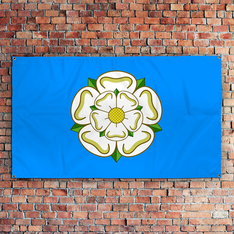 Yorkshire Rose - Blue - 5ft x 3ft Flag