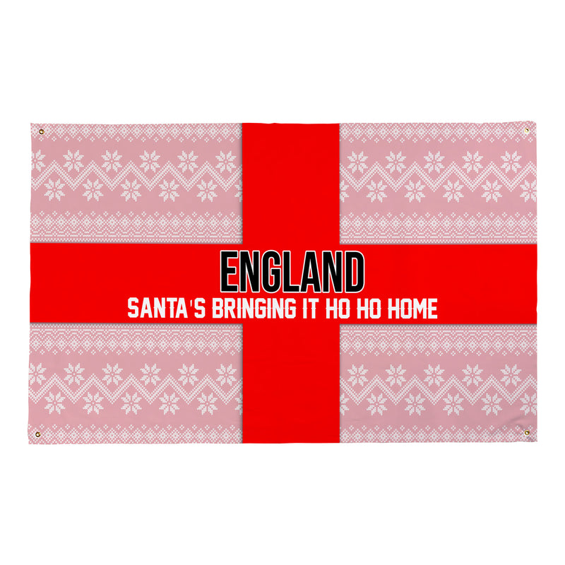 England HO home - Personalised 5ft x 3ft Fabric Banner