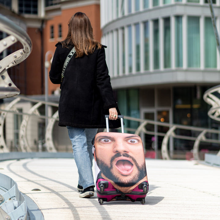 Large Suitcase Funny Luggage Luggage Covers For Suitcase Tsa