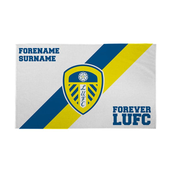 Leeds United FC Forever Personalised 5ft x 3ft Banner