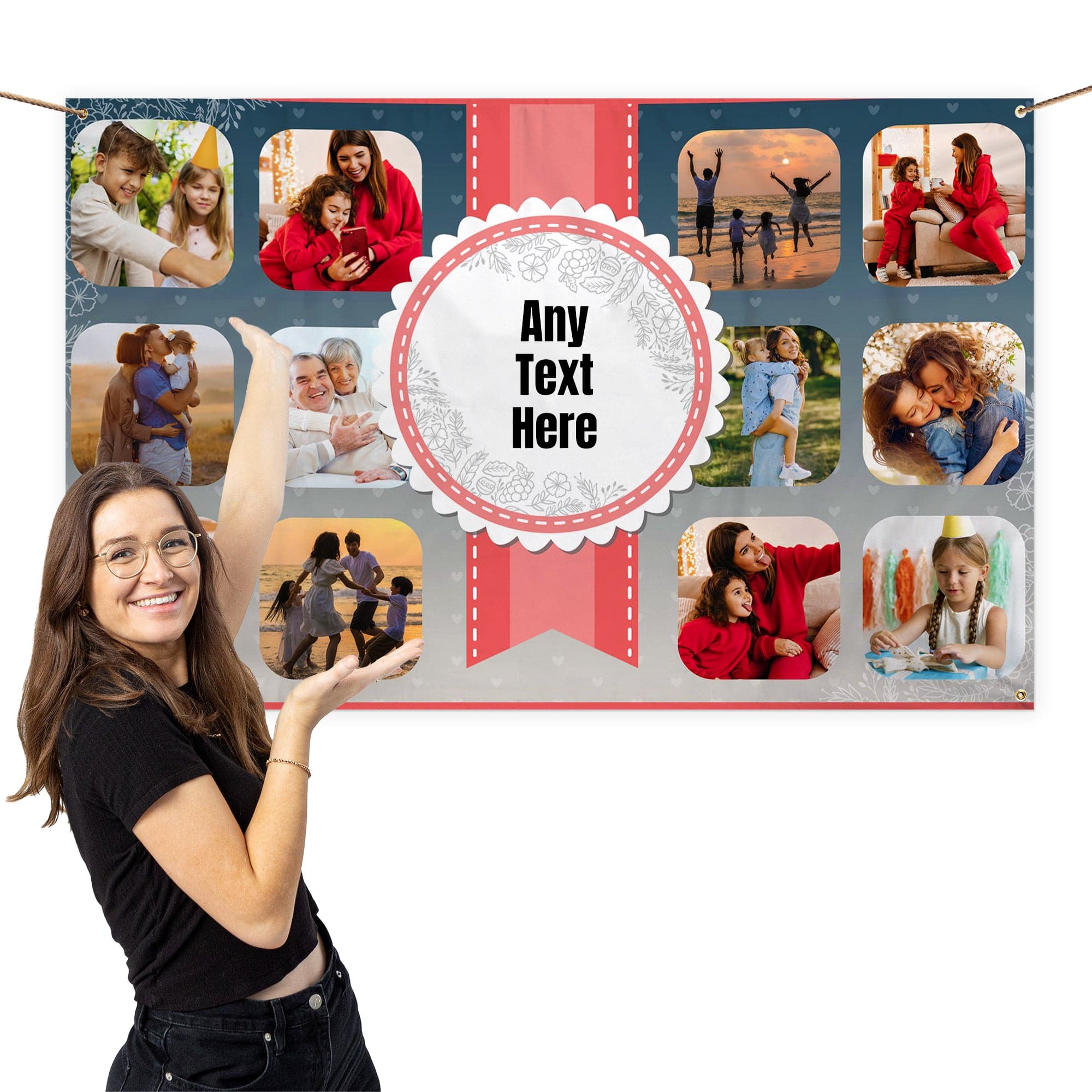 Custom Fabric Picture & Personalised Message Banner | 5FT X 3FT – https ...