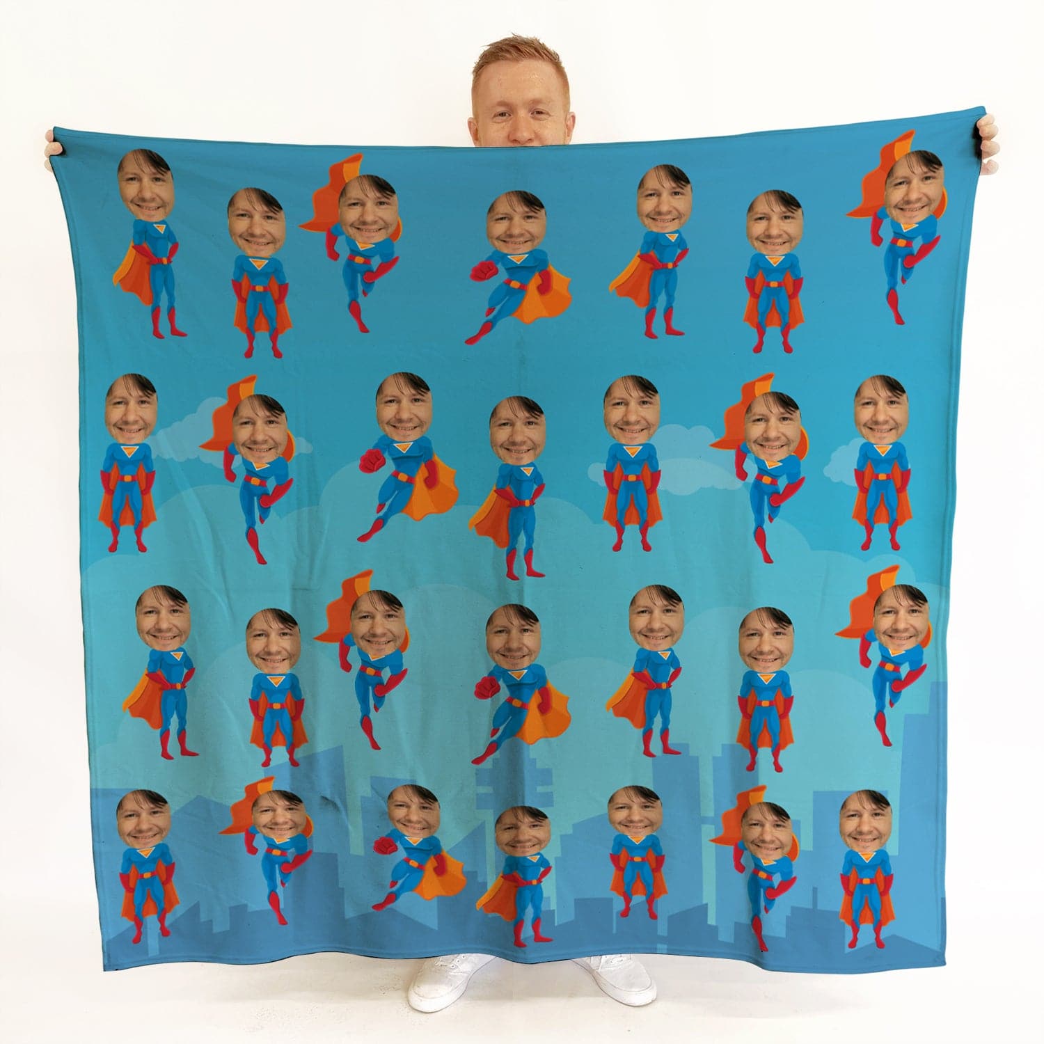 Superhero - Face Character Blanket